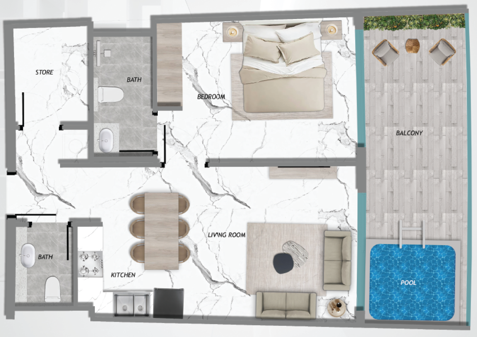 1 BHK