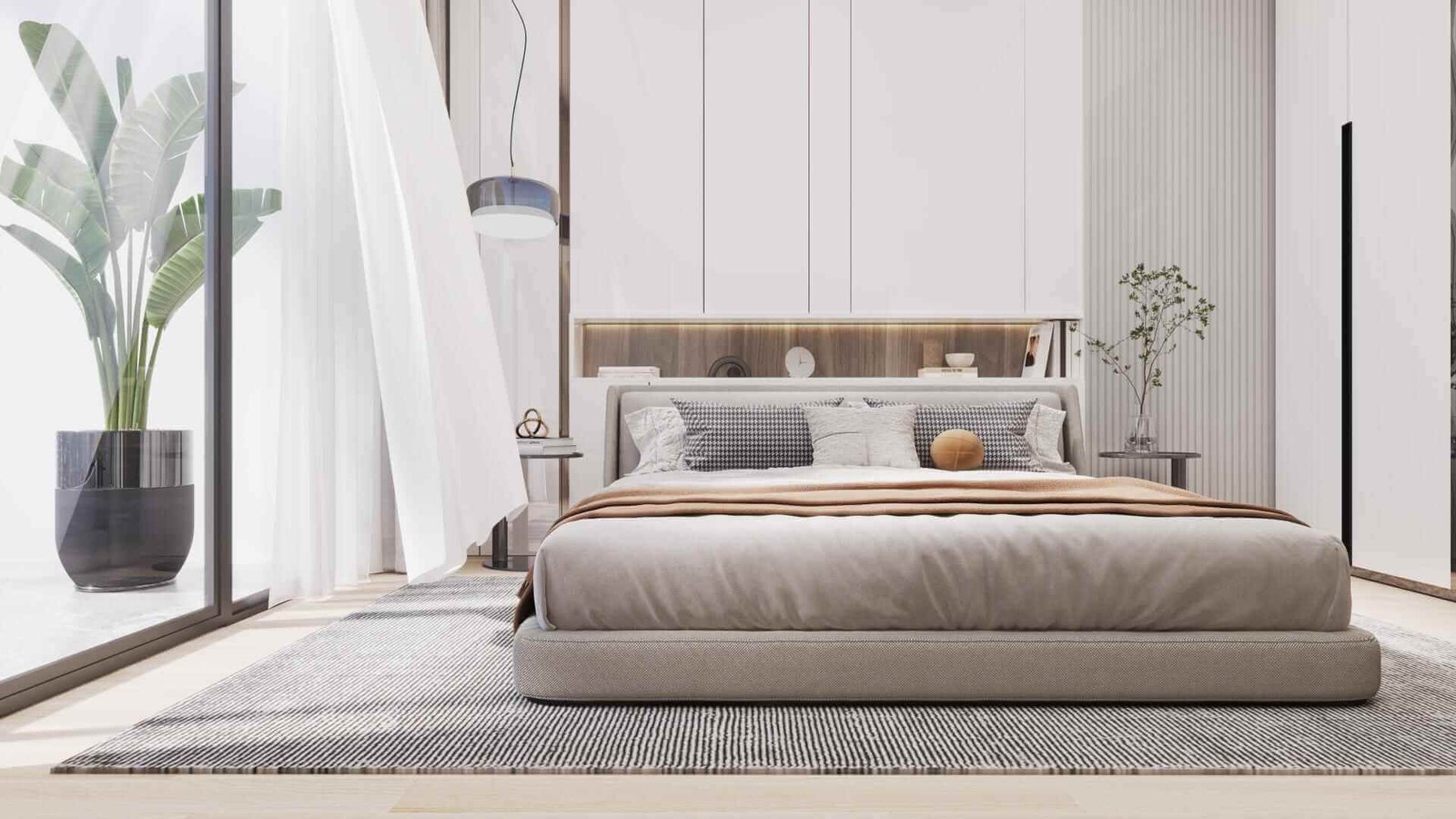 bed apartment down town