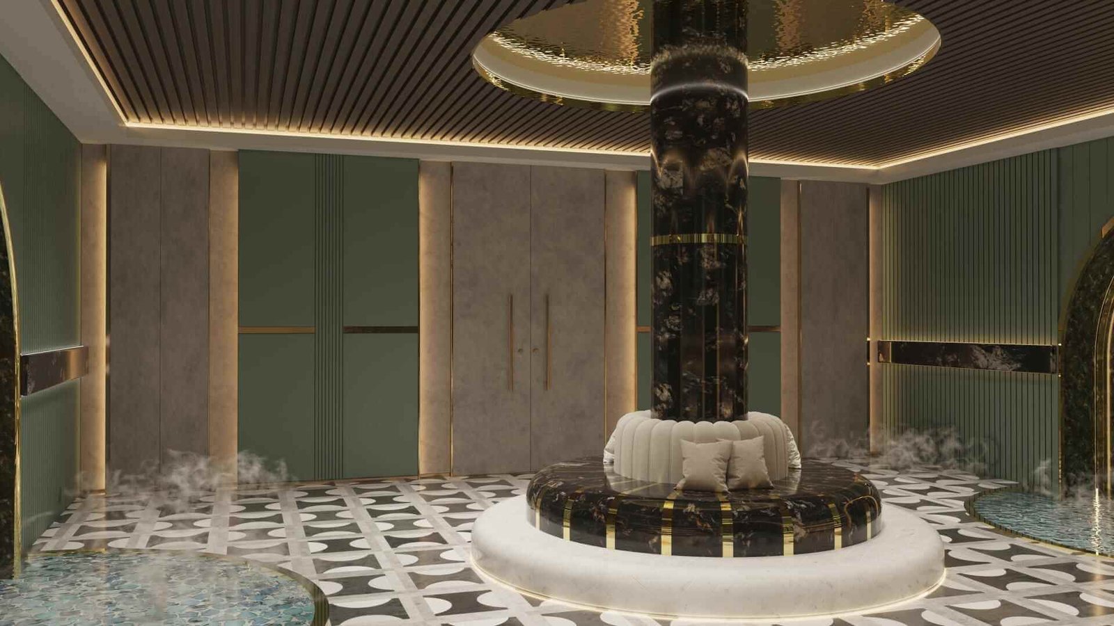 bed apartment down town